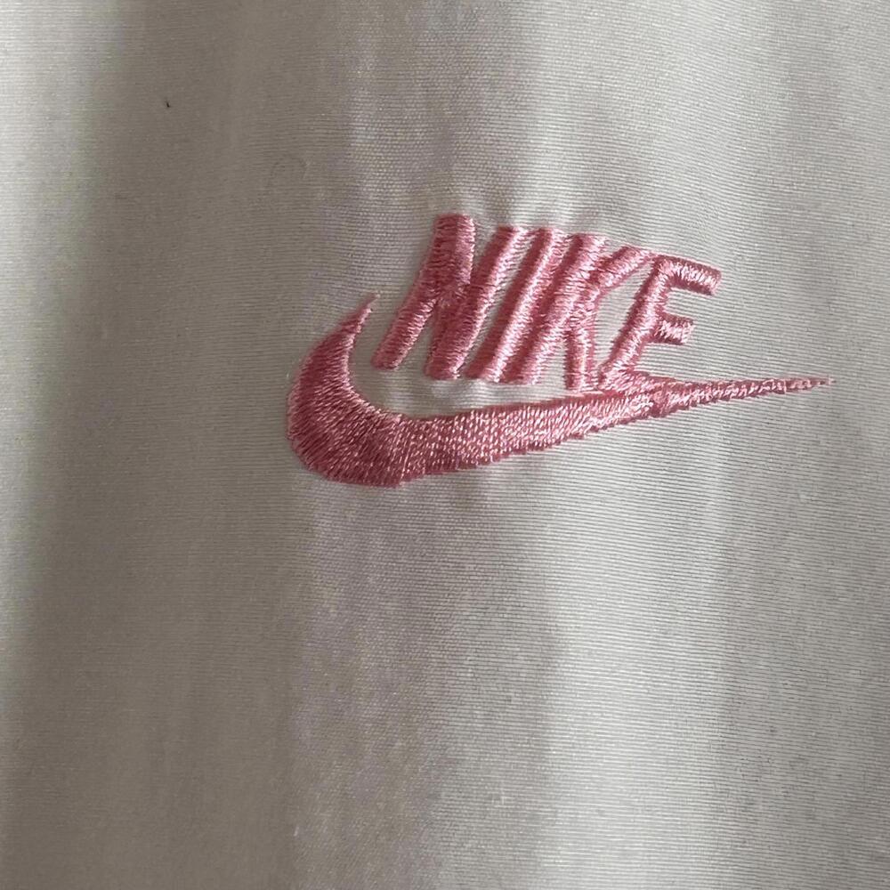Vintage White Nike Challenge Court Jacket Size S/M Circa Tennis 80s - Picture 3 of 5